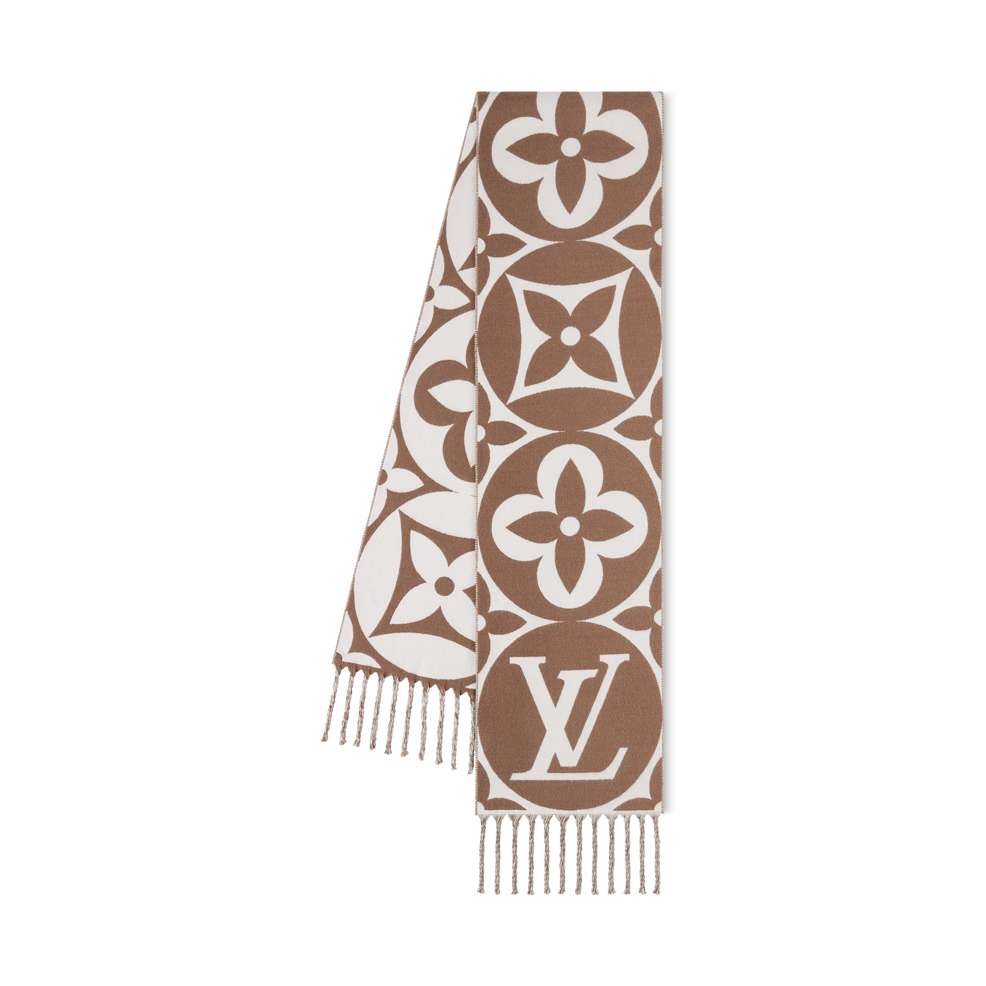 Cachecol LV Medallion para Mulheres | LOUIS VUITTON ®